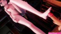 anime feet on dick