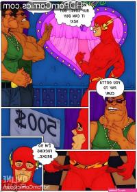 porno comics flash gay