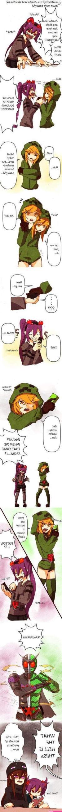 rule 34 minecraft comics
