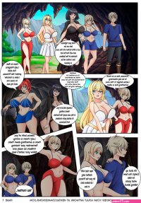 big boob anime comic
