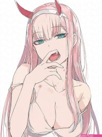 zero two and hiro 18 comics