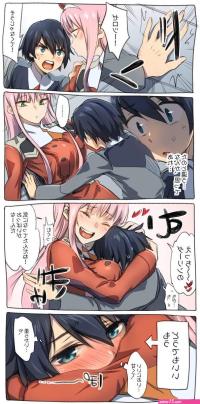 zero two and hiro 18 comics