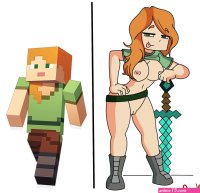 anime alex minecraft porn