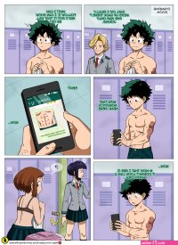 deku x ochako porn comics