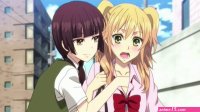 anime boob touch boob