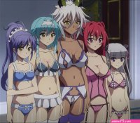 shinmai maou no testament sex scene
