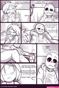 sans x frisk porn comics