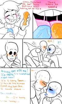 sans x frisk porn comics