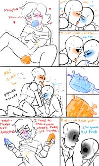 sans x frisk porn comics