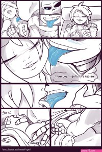 sans x frisk porn comics