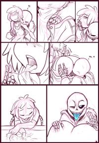 sans x frisk porn comics
