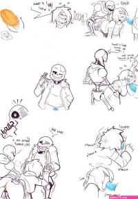 sans x frisk porn comics
