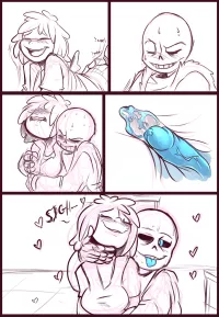 sans x frisk porn comics