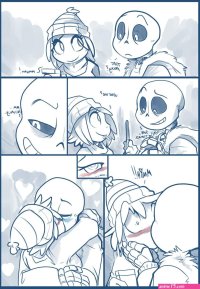 sans x frisk porn comics
