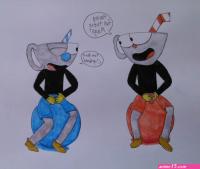 cuphead x mugman porn