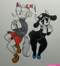 cuphead x mugman porn