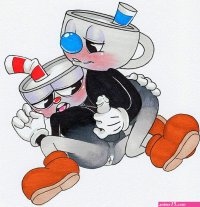 cuphead x mugman porn