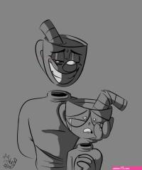 cuphead x mugman porn