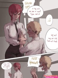 chainsaw man power porn comics