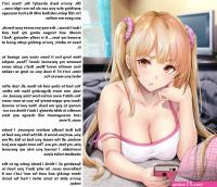 anime toilet pov captions