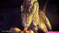 sex jurassic girl boob cartoon
