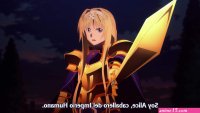 sword art online alicization war of underworld descargar en audio latino