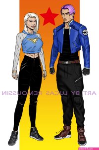 tranks and android 18