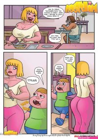 cartoon comics porn mom son