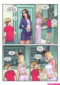 cartoon comics porn mom son