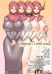 nude 3d anime hijab