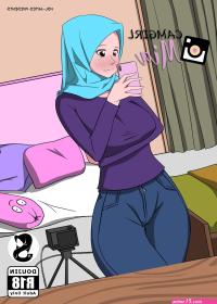 hijab comics book porn