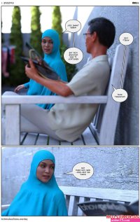 hijab comics book porn