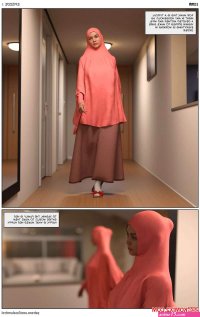 hijab comics book porn
