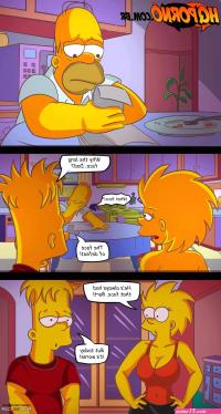 sex simpsons comicslisa and homer in bathroom