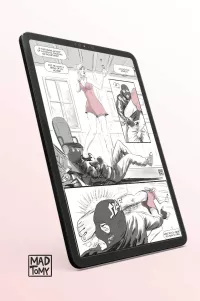 illustrated catfight and femdom comics