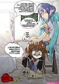 anime spanked comics