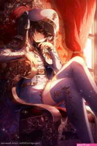 anime sexy open legs wet panties