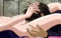 anime girl naked bed comic