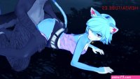 anime girl has sex with wolf furry porn