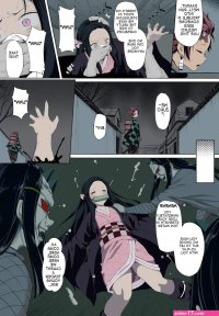 naked nezuko pussy comics