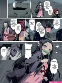 naked nezuko pussy comics