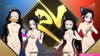 naked nezuko pussy comics