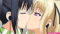 yuri kiss hentai video