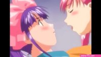 yuri kiss hentai video
