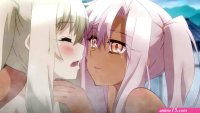 yuri kiss hentai video