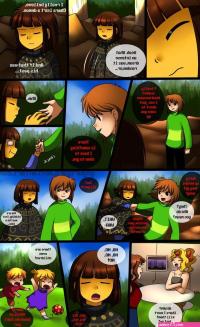 frisk x chara comic sex