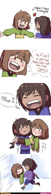 frisk x chara comic sex