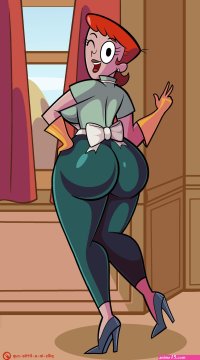 anime milf booty butt