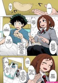 uraraka growing boobs comic