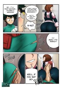 uraraka growing boobs comic